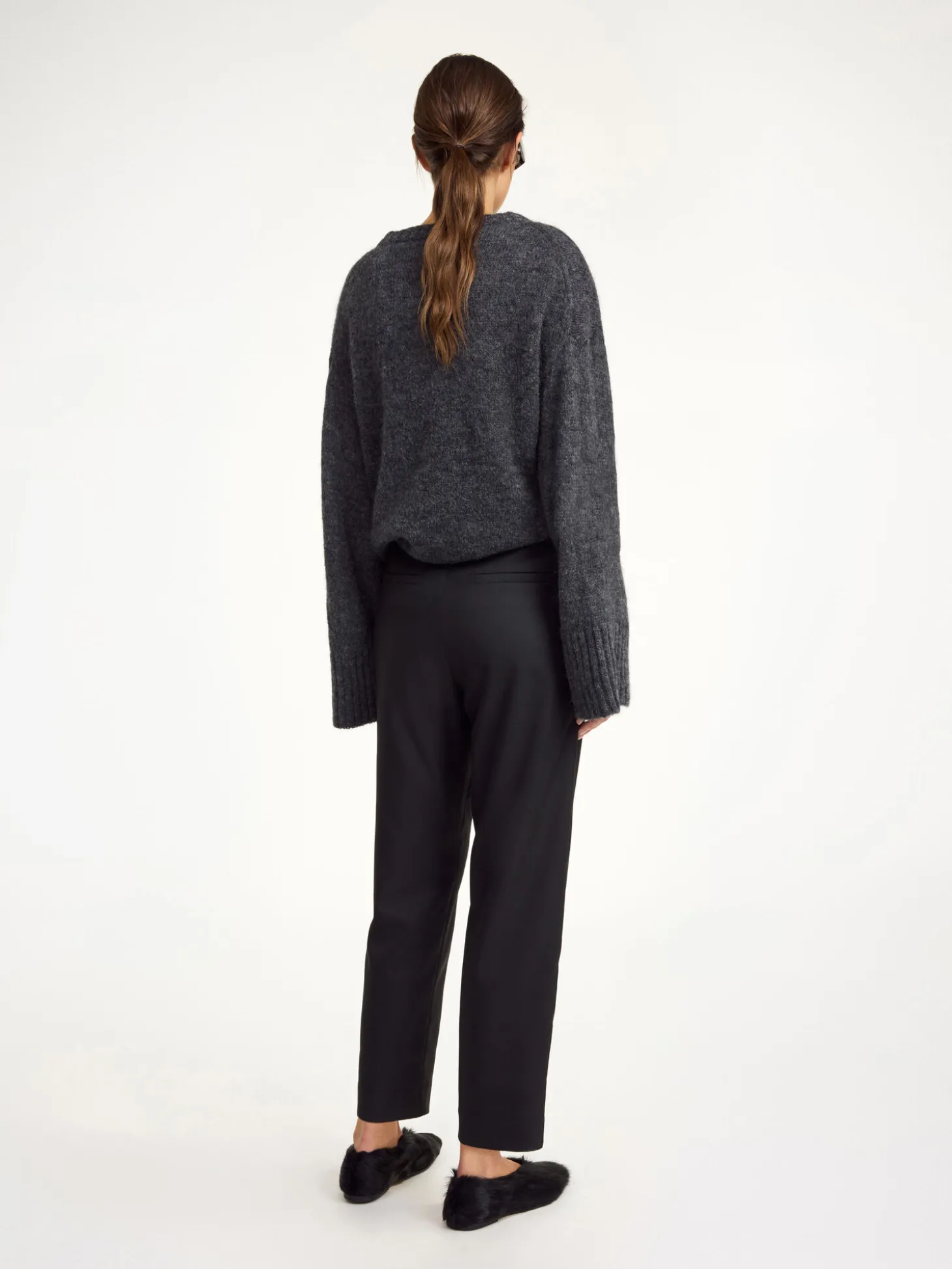 Online By Malene Birger Remi bukser Black