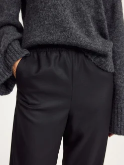 Online By Malene Birger Remi bukser Black