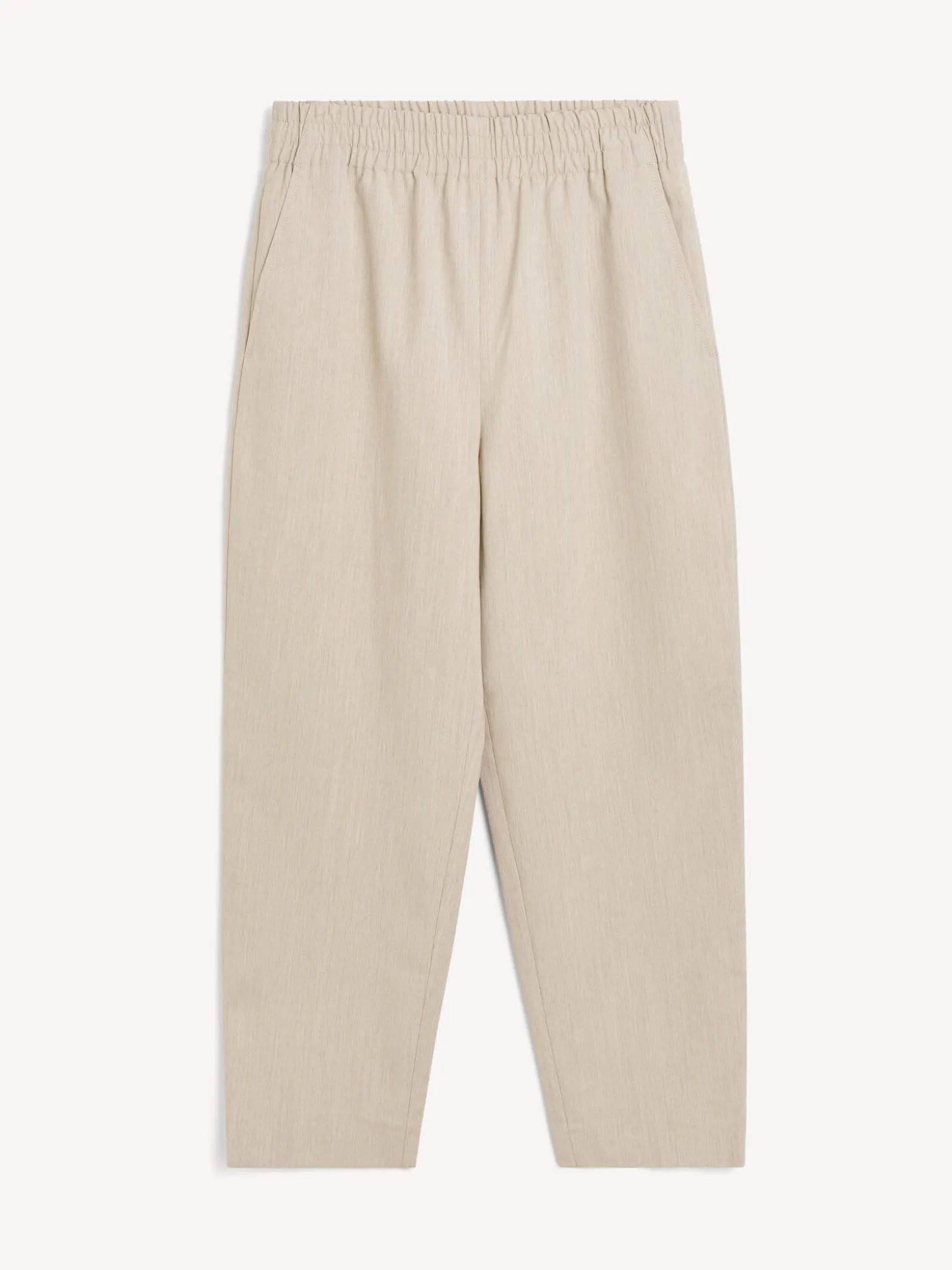 Best By Malene Birger Remi bukser BeigeMelange