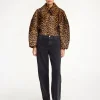 Sale By Malene Birger Rowani lammeskindsjakke Leopard