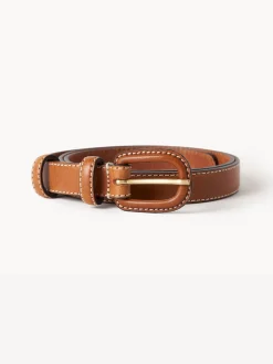 Hot By Malene Birger Salio læderbælte CaramelCafe