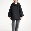 Outlet By Malene Birger Sallimo dunfrakke Black