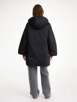 Outlet By Malene Birger Sallimo dunfrakke Black