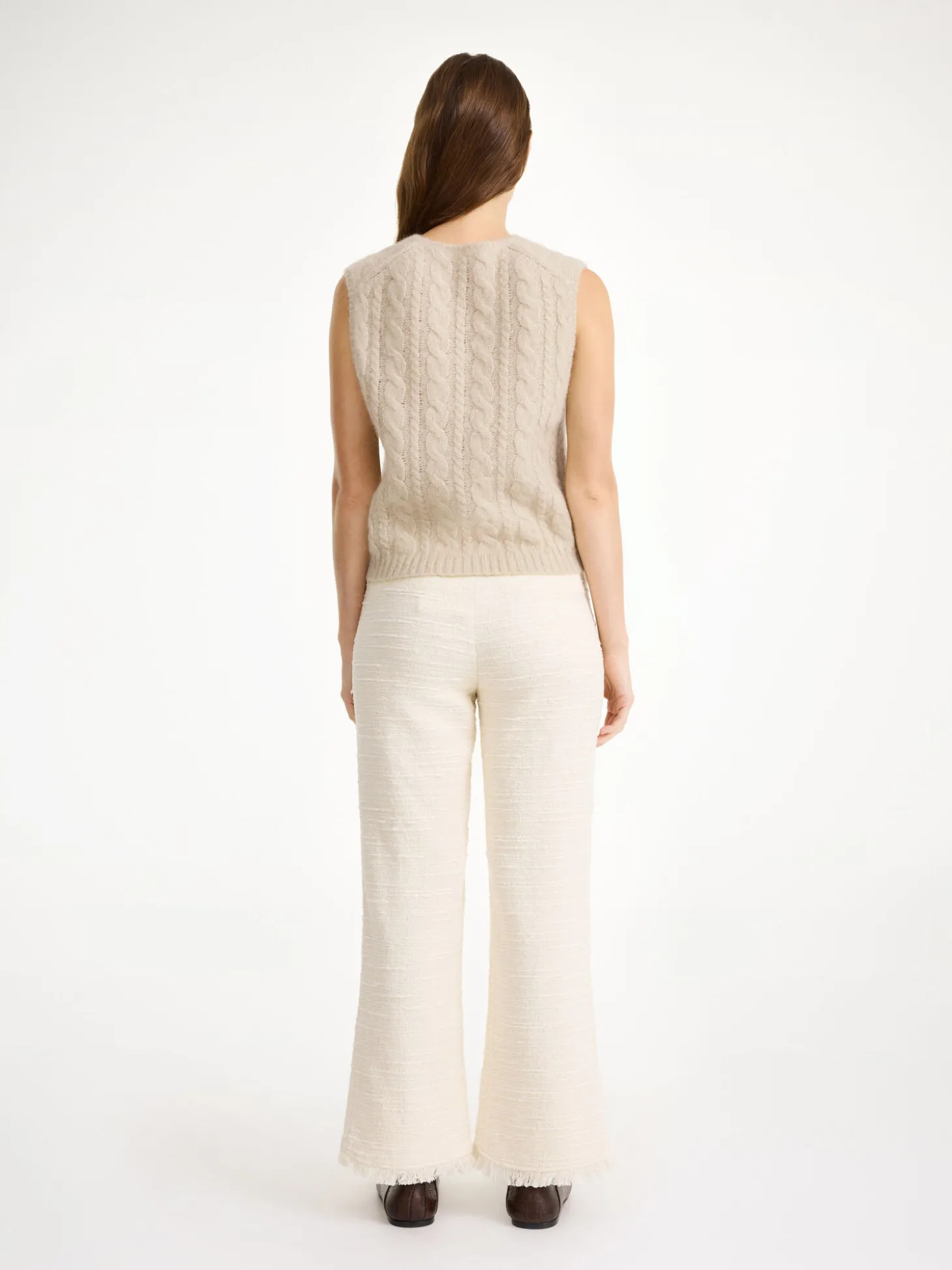 Online By Malene Birger Simea vest OysterGray