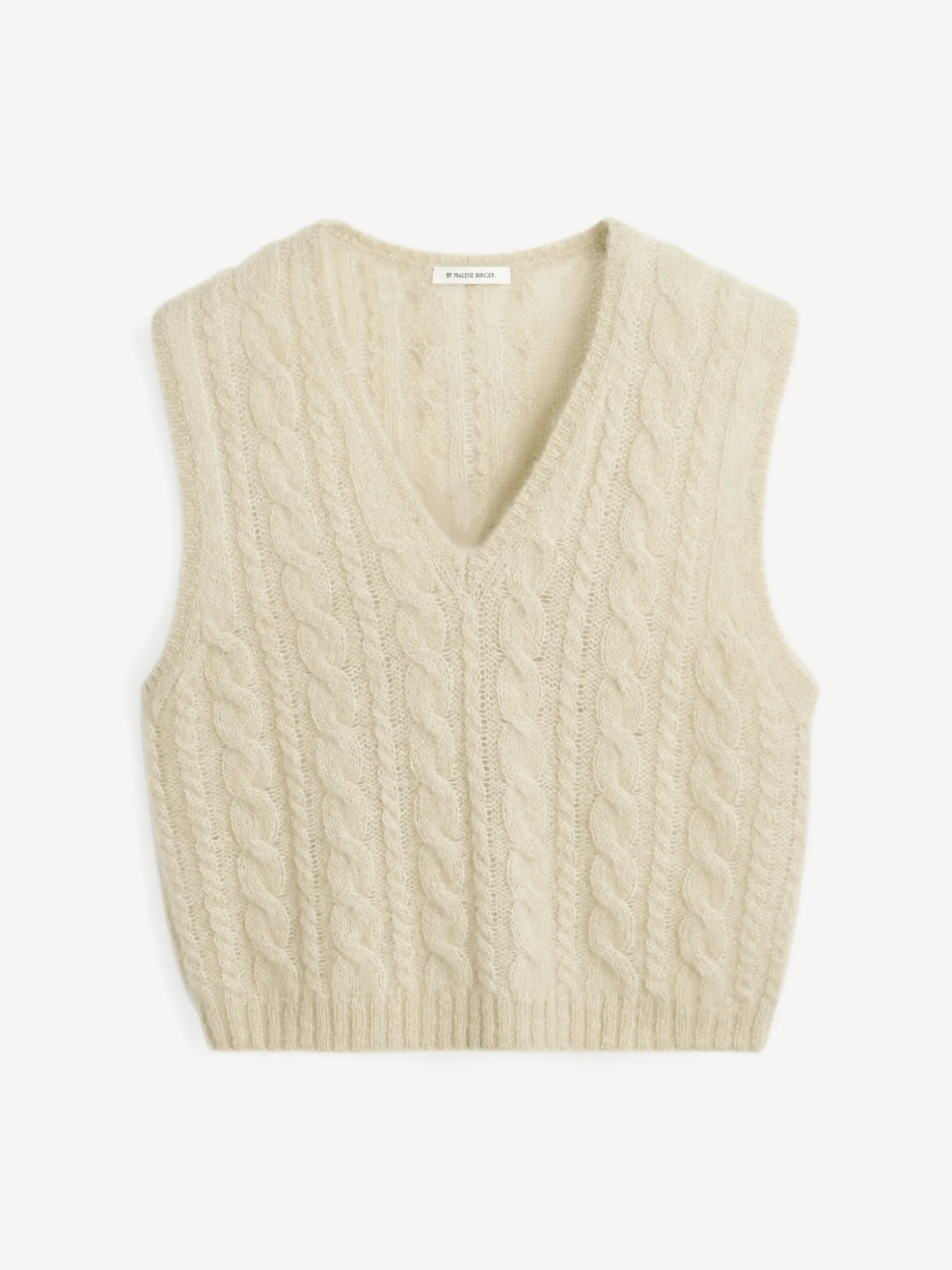 Online By Malene Birger Simea vest OysterGray