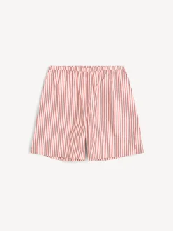 Fashion By Malene Birger Siona shorts RedWhiteStripes