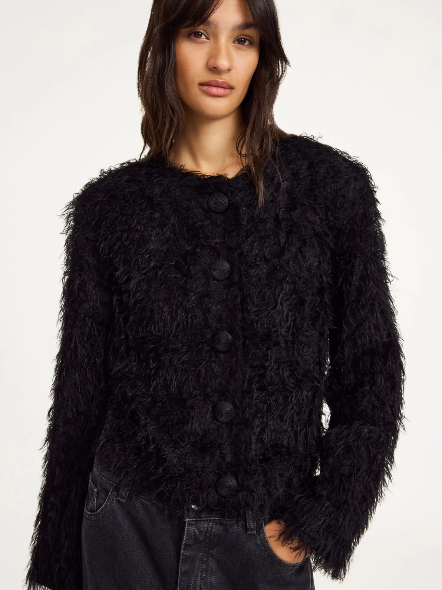 Discount By Malene Birger Stephania cardigan Black