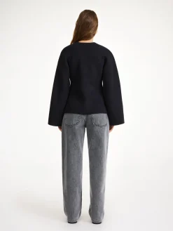 Outlet By Malene Birger Tinley cardigan i uldblanding Black