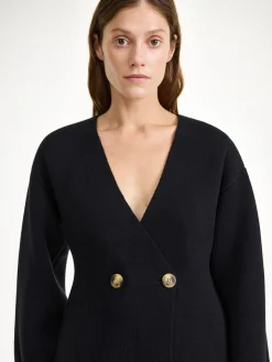 Outlet By Malene Birger Tinley cardigan i uldblanding Black