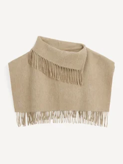 Clearance By Malene Birger Turtla halsedisse i uld GreyBrownMelange