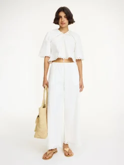 Discount By Malene Birger Ulrikke top SoftWhite