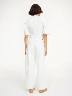 Discount By Malene Birger Ulrikke top SoftWhite