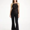 New By Malene Birger Vilanna high-waist trousers Black