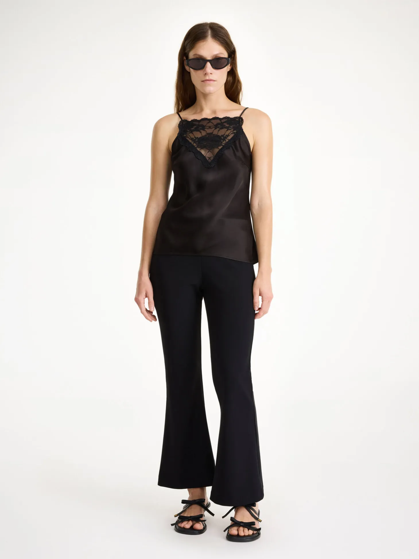 New By Malene Birger Vilanna high-waist trousers Black