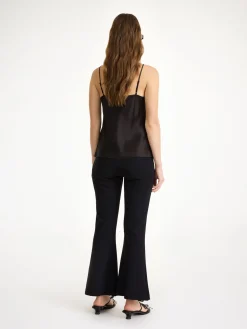 New By Malene Birger Vilanna high-waist trousers Black