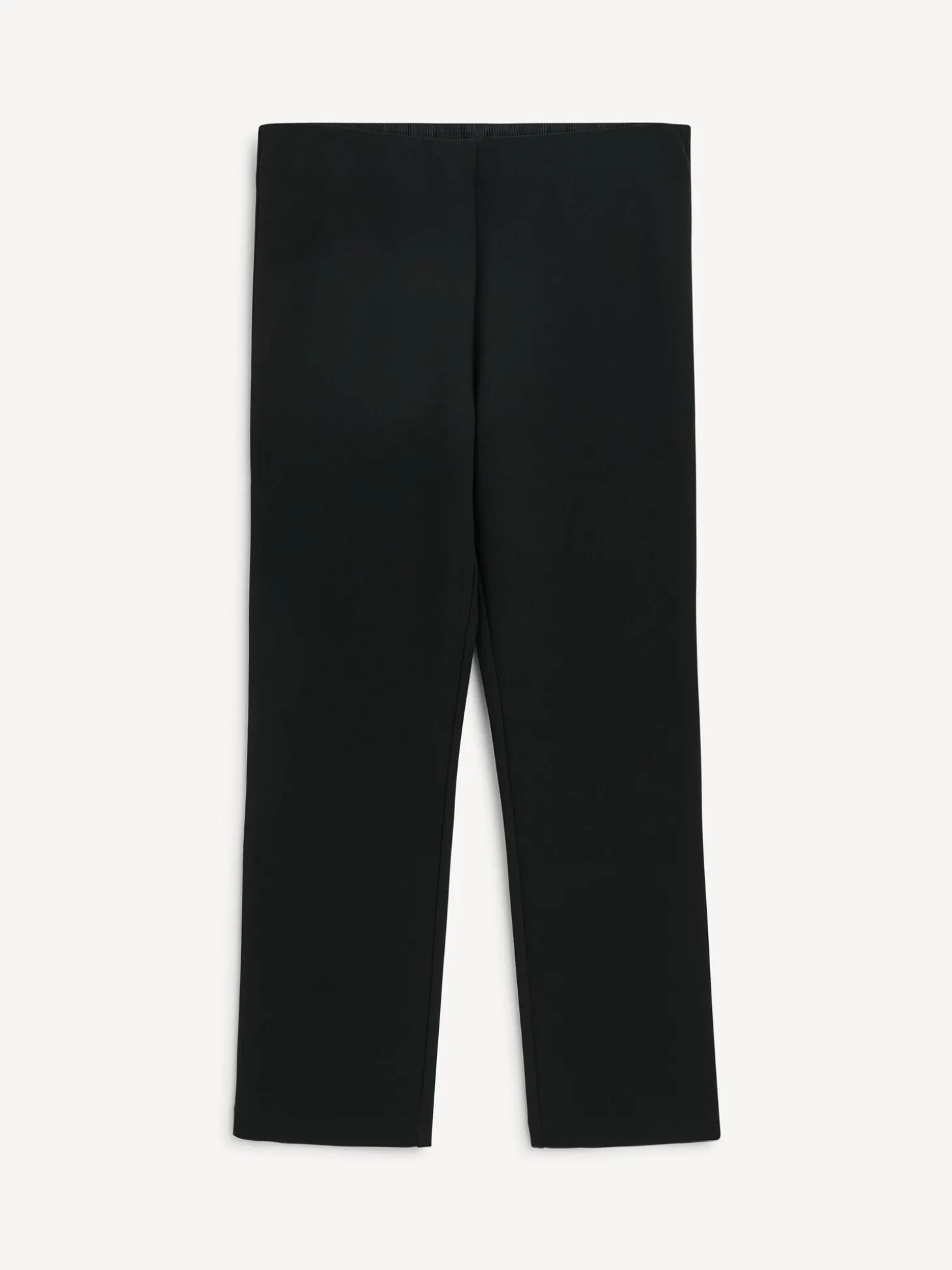 Fashion By Malene Birger Vilea cropped bukser Black