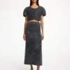 Discount By Malene Birger Zhara top Jetgrey