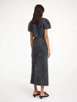 Discount By Malene Birger Zhara top Jetgrey