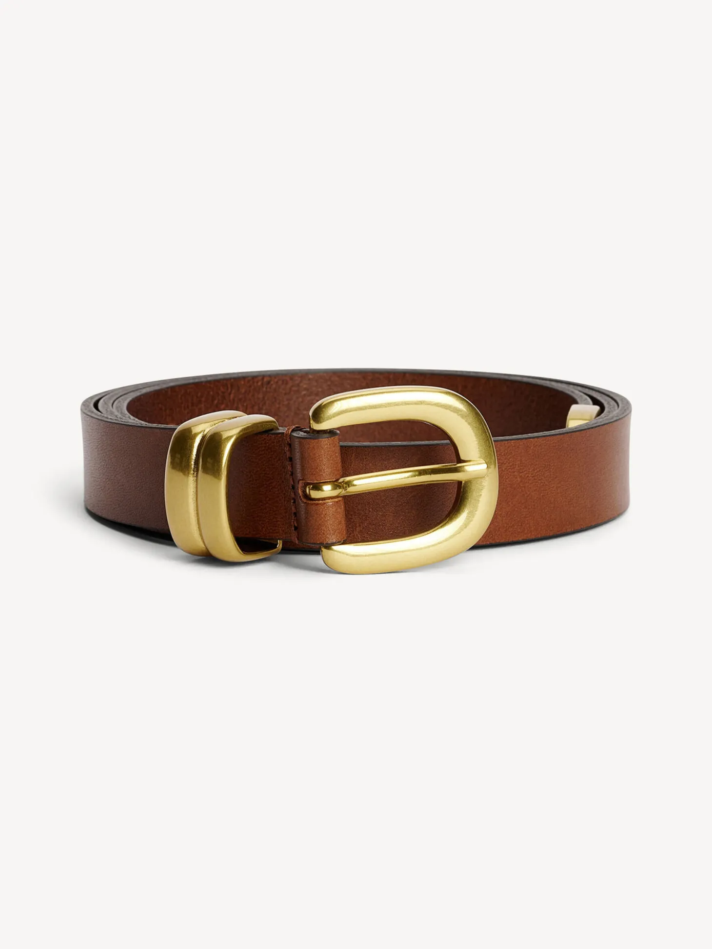 Sale By Malene Birger Zoilo læderbælte DarkBrown