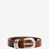 Best By Malene Birger Zoilo l&aelig;derb&aelig;lte DarkBrown