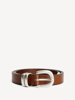 Best By Malene Birger Zoilo l&aelig;derb&aelig;lte DarkBrown