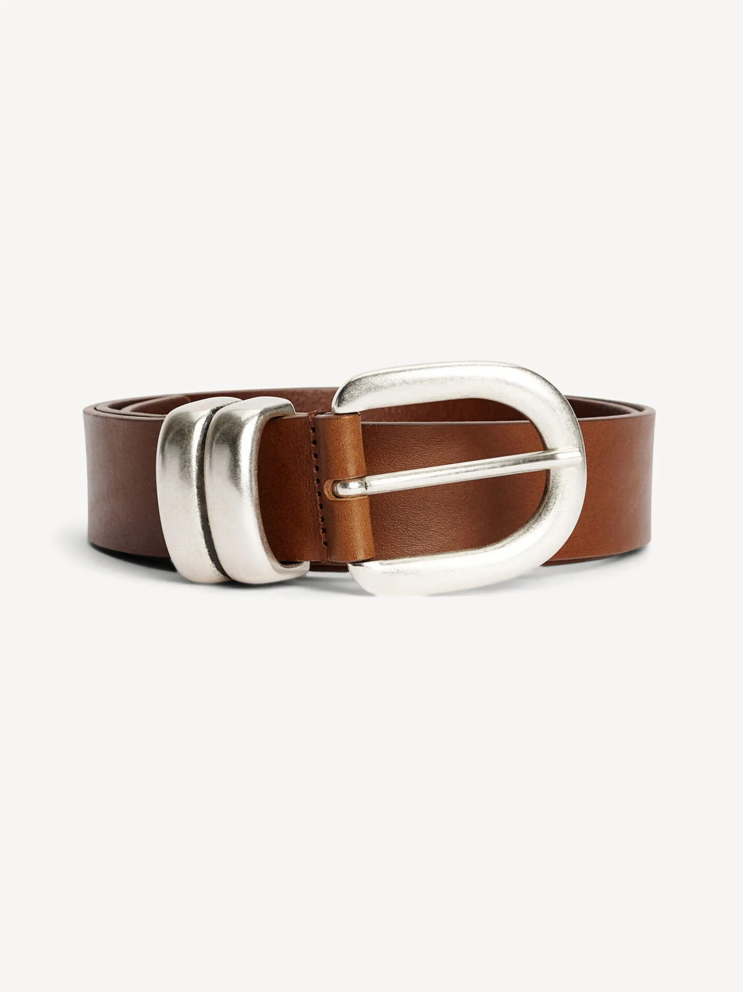 Discount By Malene Birger Zoira læderbælte DarkBrown
